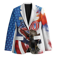 Philippines and United States Semiquincentennial Blazer Eagle and National Flag Style
