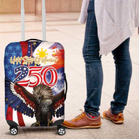 Philippines and United States Semiquincentennial Luggage Cover Eagle and National Flag Style LT03 Multicolor - Polynesian Pride
