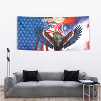 Philippines and United States Semiquincentennial Tapestry Eagle and National Flag Style