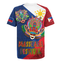 Philippines MassKara Rugby Jersey Filipino Carnival Mask and Polynesian Pattern LT03 - Polynesian Pride