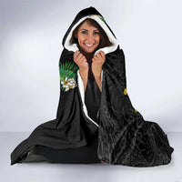 Tropical Hawaii and Philippines Hooded Blanket Kanaka Maoli and Sun Badge Batok Tattoo Colorful LT03 - Polynesian Pride