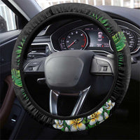 Tropical Hawaii and Philippines Steering Wheel Cover Kanaka Maoli and Sun Badge Batok Tattoo Colorful LT03 - Polynesian Pride