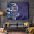Samoan Siapo Art Tattoo Polynesian Pattern Tapestry Navy Color - Polynesian Pride