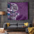 Samoan Siapo Art Tattoo Polynesian Pattern Tapestry Purple Color - Polynesian Pride