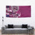 Samoan Siapo Art Tattoo Polynesian Pattern Tapestry Pink Color - Polynesian Pride