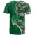 Samoan Siapo Art Tattoo Polynesian Pattern T Shirt Green Color - Polynesian Pride