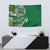 Samoan Siapo Art Tattoo Polynesian Pattern Tapestry Green Color - Polynesian Pride