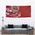 Samoan Siapo Art Tattoo Polynesian Pattern Tapestry Red Color - Polynesian Pride