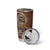 Samoan Siapo Art Tattoo Polynesian Pattern Tumbler Cup Brown Color - Polynesian Pride
