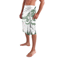 New Zealand Kea Bird Lavalava Maori Tattoo and Silver Fern Green Color LT03 - Polynesian Pride