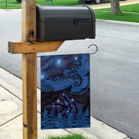 New Zealand Kea Bird Garden Flag Maori Tattoo and Silver Fern Matariki Style LT03 - Polynesian Pride