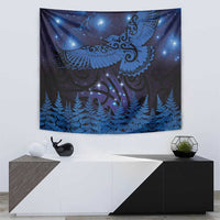 New Zealand Kea Bird Tapestry Maori Tattoo and Silver Fern Matariki Style LT03 - Polynesian Pride