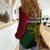 Papua New Guinea Chimbu Province Women Casual Shirt PNG Birds Of Paradise Polynesian Arty Style LT03 - Polynesian Pride