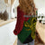 Custom Papua New Guinea Chimbu Province Women Casual Shirt PNG Birds Of Paradise Polynesian Arty Style LT03 - Polynesian Pride