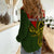 Custom Papua New Guinea Eastern Highlands Province Women Casual Shirt PNG Birds Of Paradise Polynesian Arty Style LT03 - Polynesian Pride