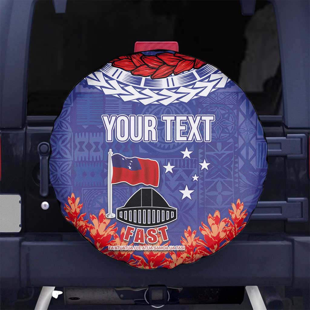 FAST Party Samoa Spare Tire Cover Ula Fala Teuila Polynesian Tapa Pattern LT03 - Polynesian Pride