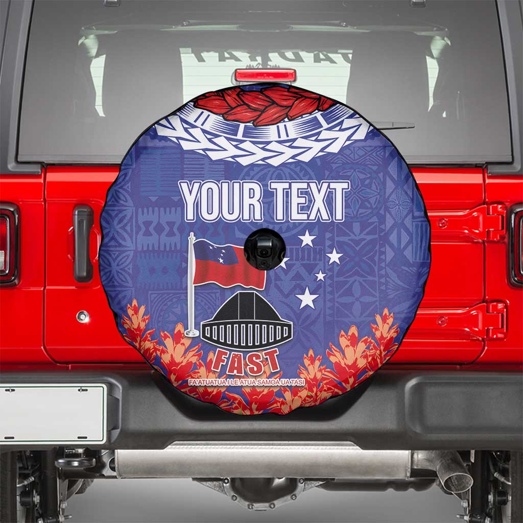 FAST Party Samoa Spare Tire Cover Ula Fala Teuila Polynesian Tapa Pattern LT03 - Polynesian Pride