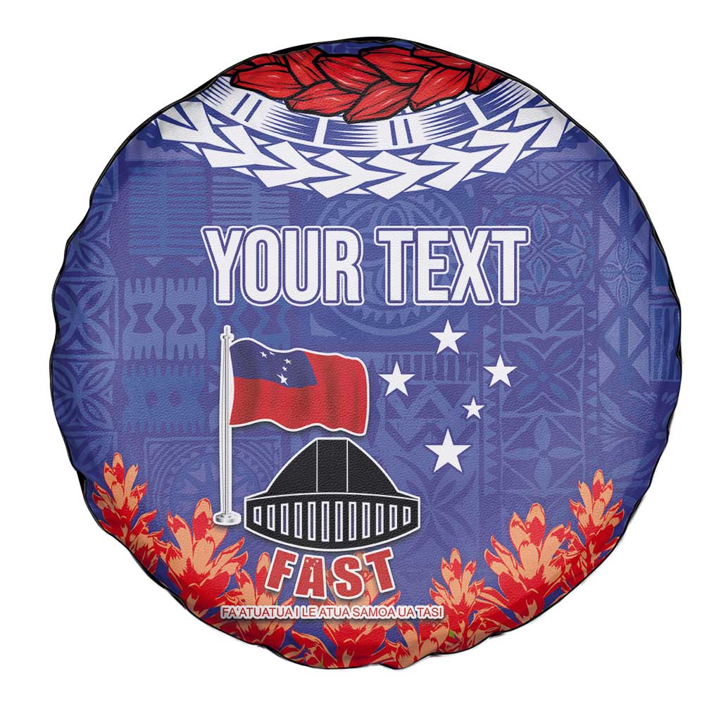 FAST Party Samoa Spare Tire Cover Ula Fala Teuila Polynesian Tapa Pattern LT03 - Polynesian Pride