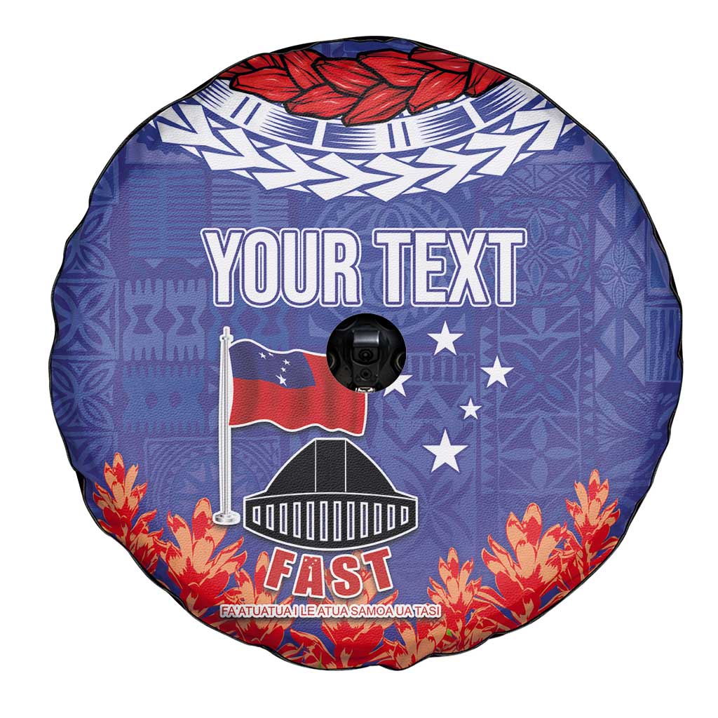 FAST Party Samoa Spare Tire Cover Ula Fala Teuila Polynesian Tapa Pattern LT03 - Polynesian Pride