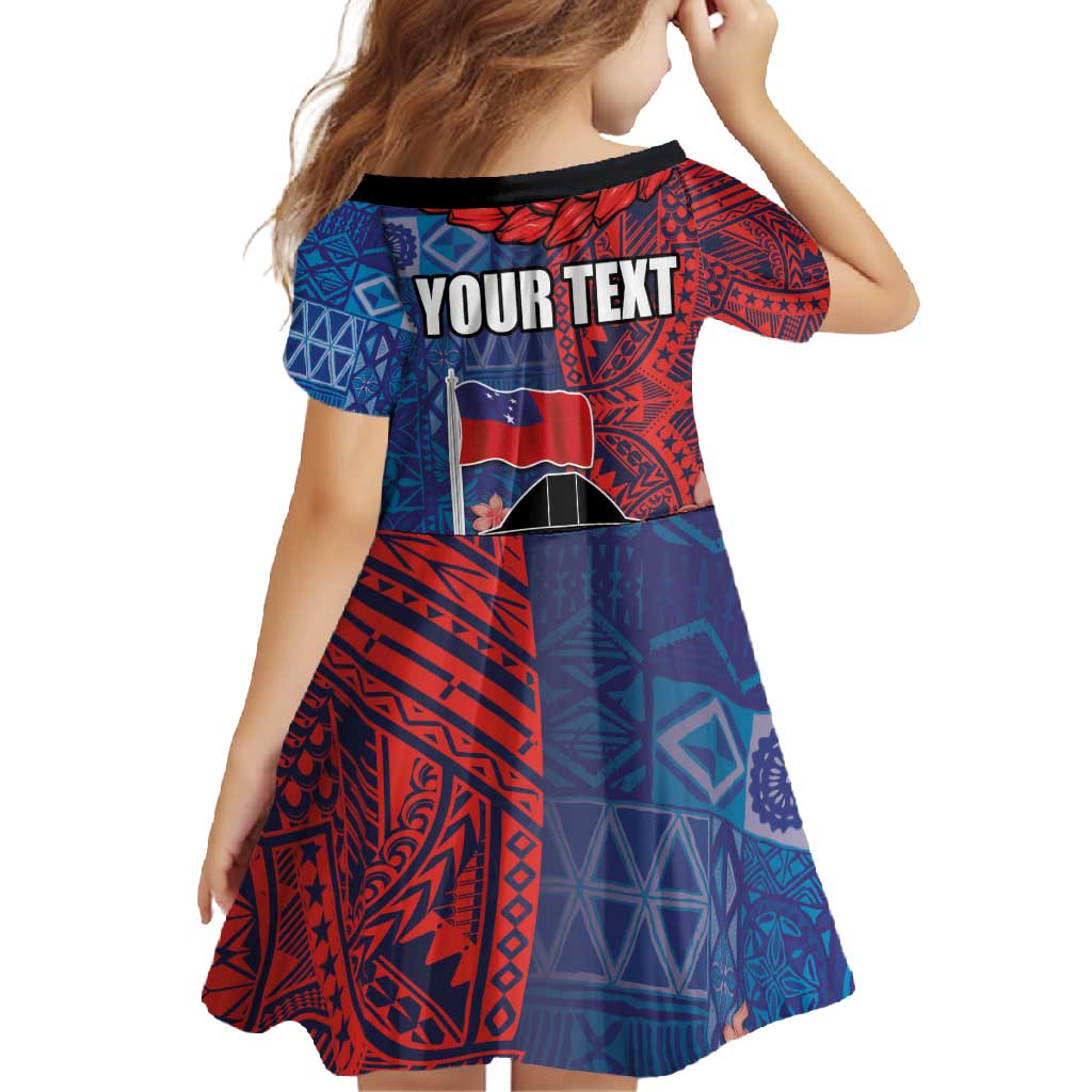 CHOGM FAST Samoa 2024 Family Matching Summer Maxi Dress and Hawaiian Shirt Samoan Tapa Tribal and Ornament Pattern with Hibiscus LT03 - Polynesian Pride