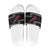 New Zealand Christmas Slide Sandals Meri Kirihimete Silver Fern Knit Style Red Color - Polynesian Pride