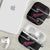 New Zealand Christmas AirPods Case Meri Kirihimete Silver Fern Knit Style Pink Color - Polynesian Pride