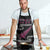 New Zealand Christmas Apron Meri Kirihimete Silver Fern Knit Style Pink Color - Polynesian Pride