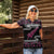 New Zealand Christmas Women Polo Shirt Meri Kirihimete Silver Fern Knit Style Pink Color - Polynesian Pride