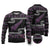 New Zealand Christmas Ugly Christmas Sweater Meri Kirihimete Silver Fern Knit Style Purple Color - Polynesian Pride