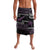 New Zealand Christmas Lavalava Meri Kirihimete Silver Fern Knit Style Purple Color - Polynesian Pride