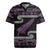 New Zealand Christmas Rugby Jersey Meri Kirihimete Silver Fern Knit Style Purple Color - Polynesian Pride