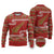 New Zealand Christmas Ugly Christmas Sweater Meri Kirihimete Silver Fern Knit Style Green Color - Polynesian Pride