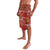 New Zealand Christmas Lavalava Meri Kirihimete Silver Fern Knit Style Green Color - Polynesian Pride
