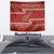 New Zealand Christmas Tapestry Meri Kirihimete Silver Fern Knit Style Green Color - Polynesian Pride