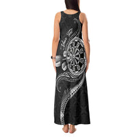 Personalised Niue Darts Masters Tank Maxi Dress Tribal Hiapo Dartboard - Polynesian Pride