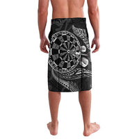 Personalised New Zealand Aotearoa Darts Masters Lavalava Tribal Silver Fern and Ta Moko Dartboard LT03 - Polynesian Pride