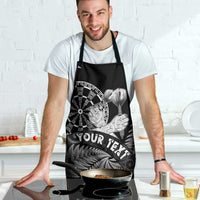 Personalised New Zealand Aotearoa Darts Masters Apron Silver Fern and Maori Spirit LT03 - Polynesian Pride