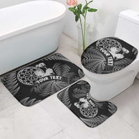 Personalised New Zealand Aotearoa Darts Masters Bathroom Set Silver Fern and Maori Spirit LT03 - Polynesian Pride