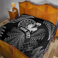 Personalised New Zealand Aotearoa Darts Masters Quilt Silver Fern and Maori Spirit LT03 - Polynesian Pride