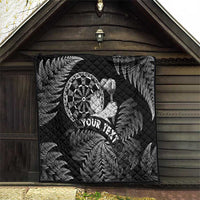 Personalised New Zealand Aotearoa Darts Masters Quilt Silver Fern and Maori Spirit LT03 - Polynesian Pride