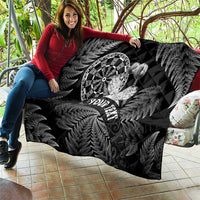 Personalised New Zealand Aotearoa Darts Masters Quilt Silver Fern and Maori Spirit LT03 - Polynesian Pride
