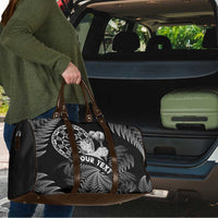 Personalised New Zealand Aotearoa Darts Masters Travel Bag Silver Fern and Maori Spirit LT03 - Polynesian Pride