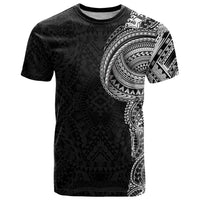 Traditional Polynesian Art Tattoos T Shirt Black Color LT03 Black - Polynesian Pride