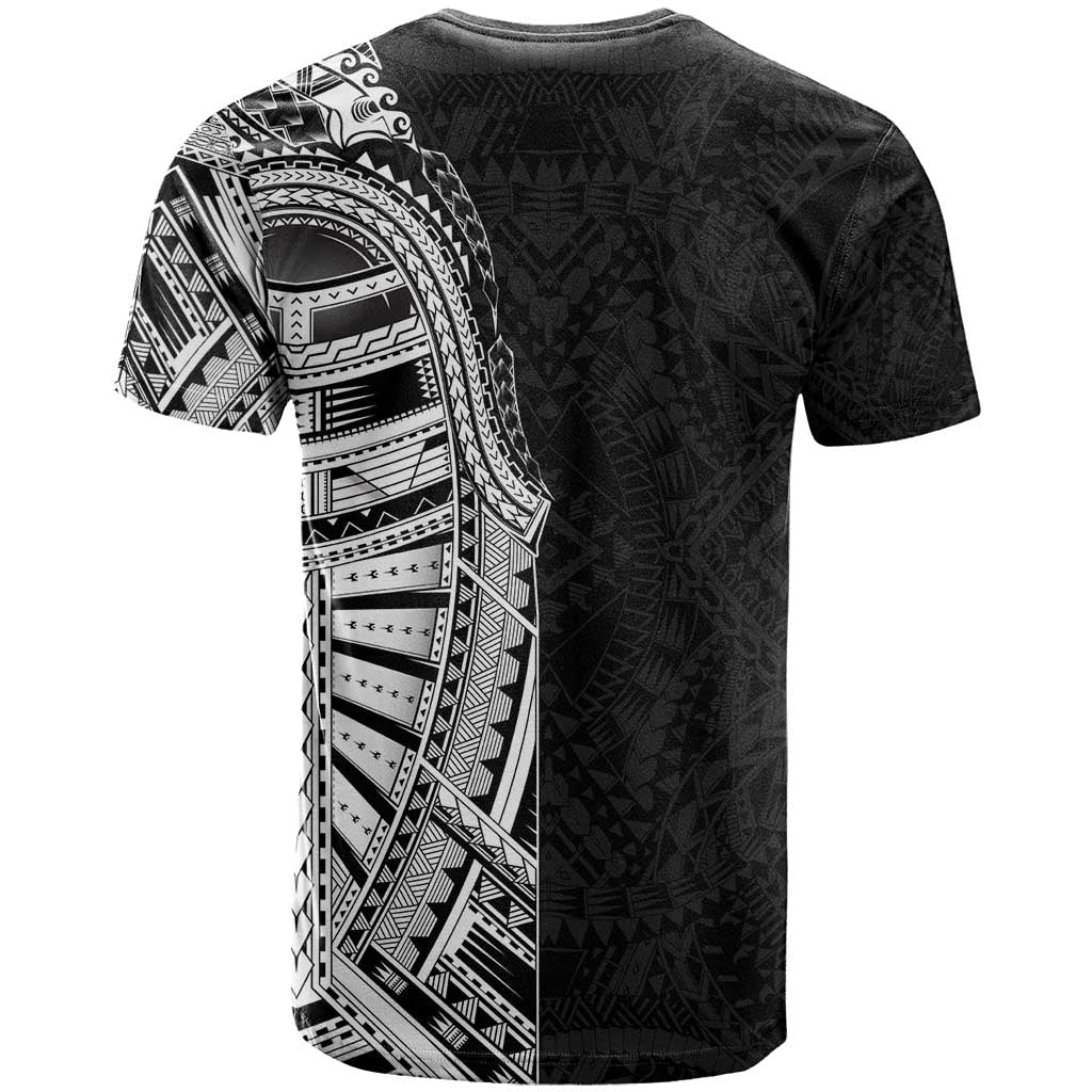 Traditional Polynesian Art Tattoos T Shirt Black Color LT03 - Polynesian Pride