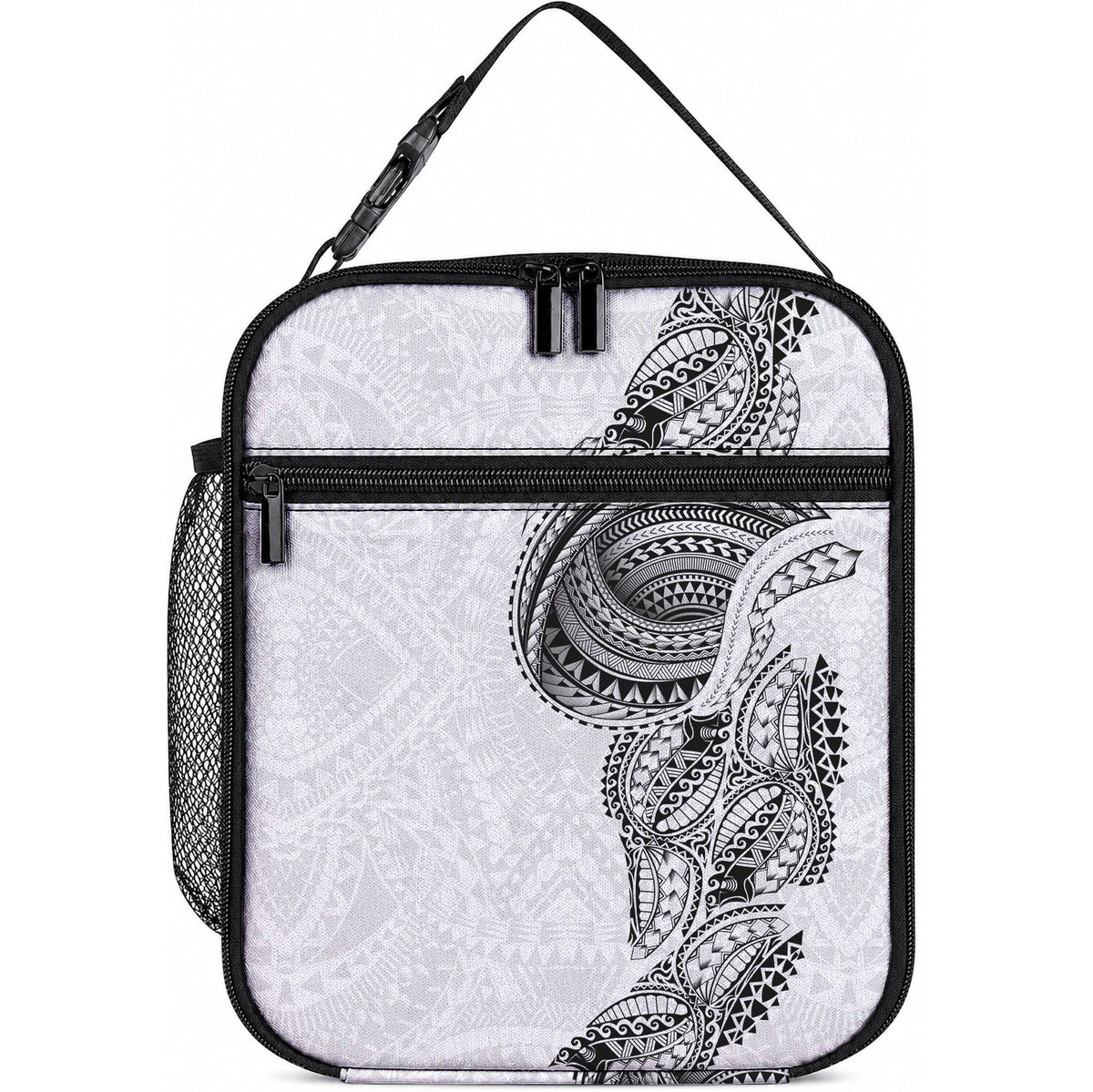Traditional Polynesian Art Tattoos Lunch Bag