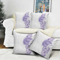 Traditional Polynesian Art Tattoos Pillow Cover Purple Color LT03 - Polynesian Pride