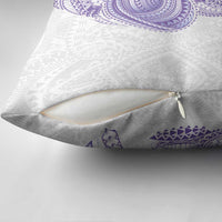 Traditional Polynesian Art Tattoos Pillow Cover Purple Color LT03 - Polynesian Pride