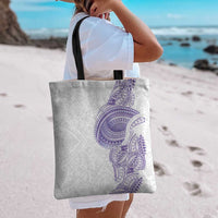 Traditional Polynesian Art Tattoos Tote Bag Purple Color LT03 - Polynesian Pride