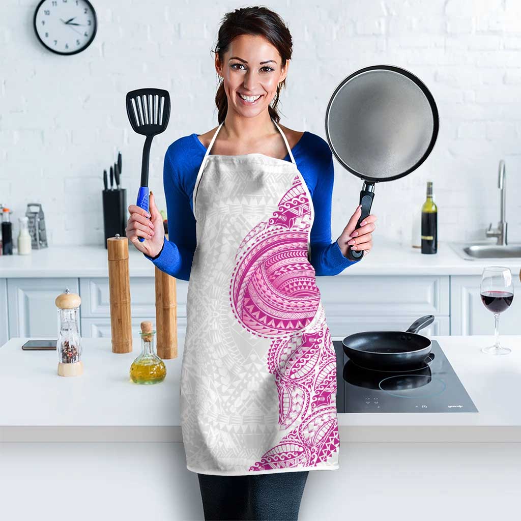 Traditional Polynesian Art Tattoos Apron Pink Color - Polynesian Pride