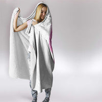 Traditional Polynesian Art Tattoos Hooded Blanket Pink Color LT03 - Polynesian Pride